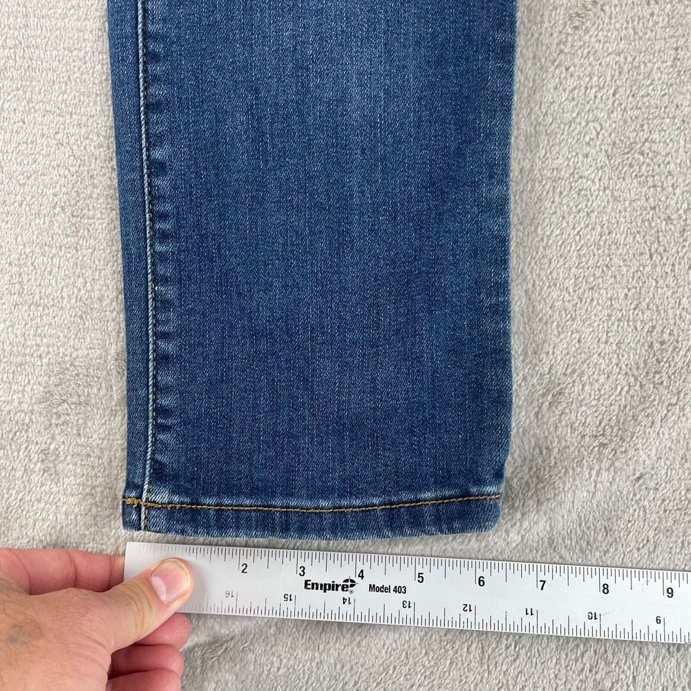 Judy Blue‎ Capri Fit Jeans Women 5/27 Blue Wash Straight Leg Stretch JB82154DK - Picture 8 of 9